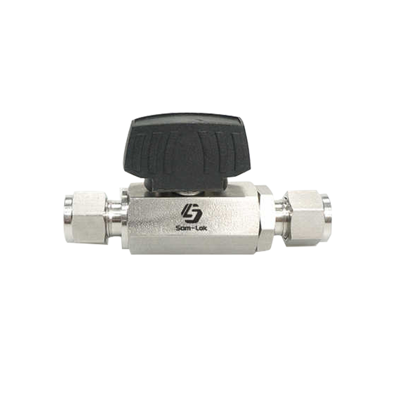 Stainless Steel Ttwo-Picies Double Ferrule Hex Ball Valve