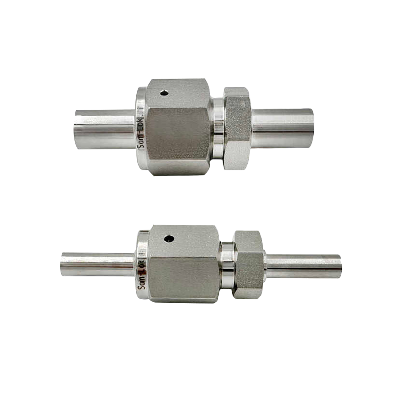 Stainless Steel VAR VCR Short tube Butt Weld Gland