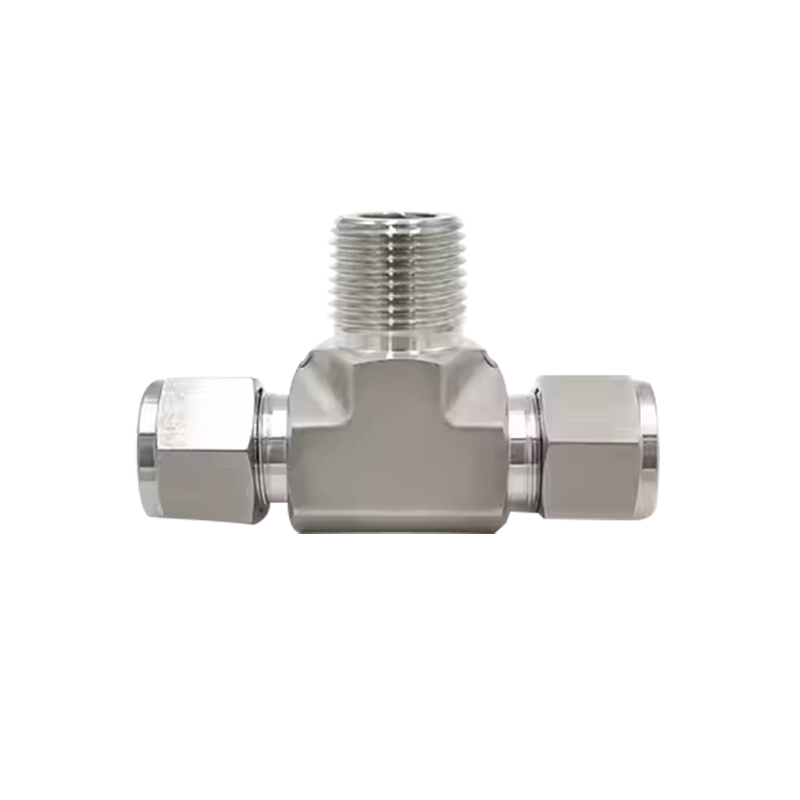 Steel Duplex Ferrule Male germen Tee